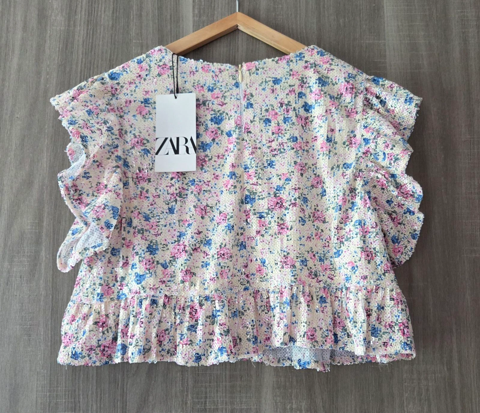 Zara pailletten tee – photo 2